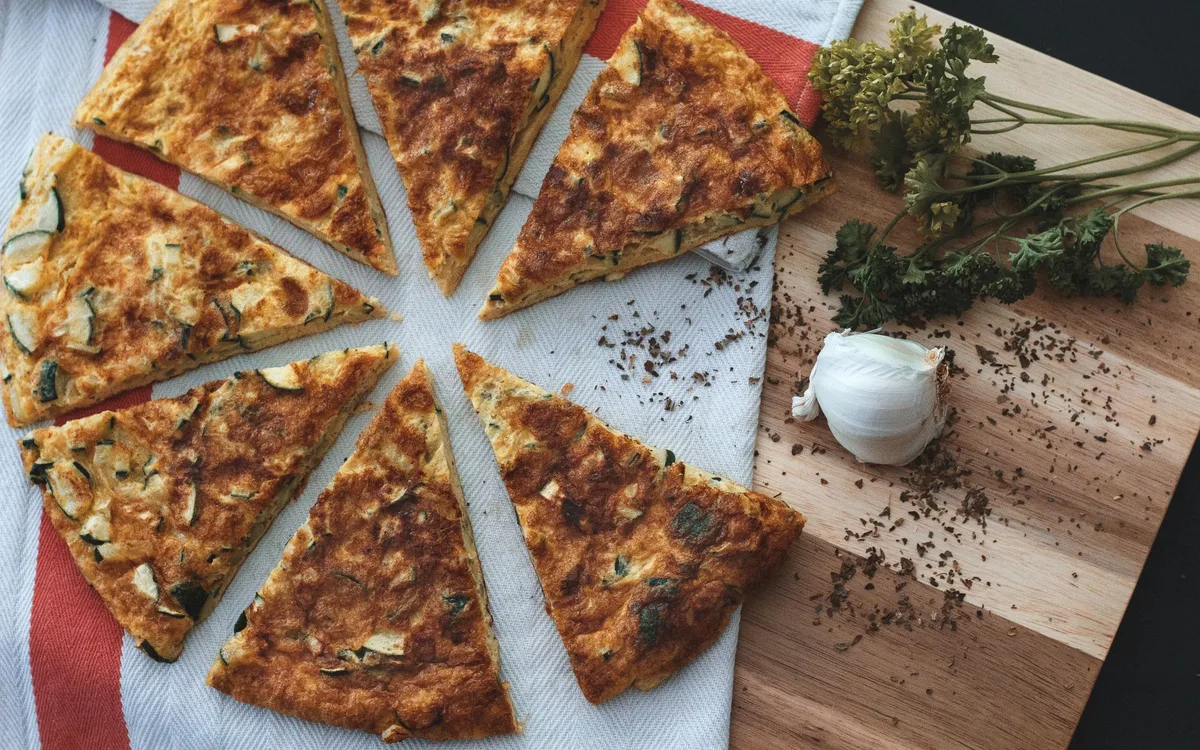 Omlet warzywny na szybkie śniadanie